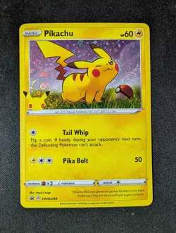 Pikachu Holo SWSH039 NM Pokemon TCG Promo - Image 1