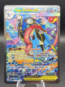 Mega Greninja Ex #116/086 Pokemon Chaos Rising SIR NM Super Clean - Image 1