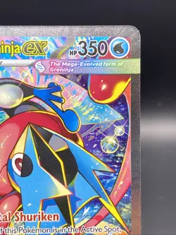 Mega Greninja Ex #116/086 Pokemon Chaos Rising SIR NM Super Clean - Image 4