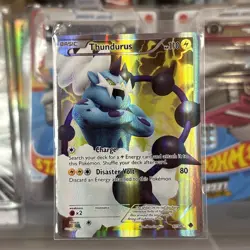 Thundurus EX - 97/98 - Pokemon Emerging Powers Black & White Ultra Rare Card LP+ - Image 1