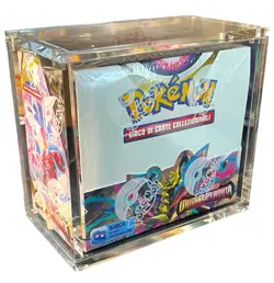 Teca Per box Pokemon 36 bustine pack Booster Acrylic Display Protector Case - Image 1