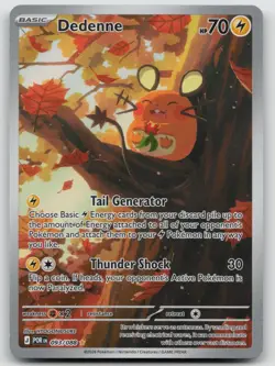 Dedenne 093/088 Holo Perfect Order Pokemon NM AA12 - Image 1