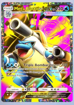 [NEW] Pokemon TCG Pocket- Mega Blastoise EX Full Art - Image 1