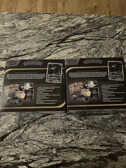Pokemon Pitch Black Elite Trainer Box ETB Pokemon Center Exclusive 2PC IN HAND - Image 2