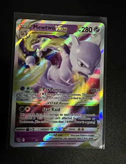 Mewtwo VSTAR 031/078 Pokemon GO Ultra Rare Holo English 280HP - Image 1