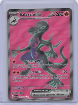 Pokemon TCG Salazzle ex Holo Ultra Rare ME03: Perfect Order 101/088 NM - Image 1