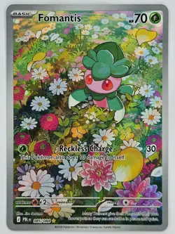 Pokemon Pitch Black PBL 085/084 Fomantis IR - Image 1