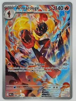 Pokemon Pitch Black PBL 086/084 Armarouge IR - Image 1