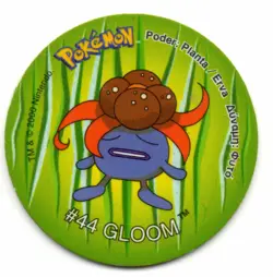 #44 GLOOM TAZO Nº78 POKEMON TAZOS 2 COLECCION 2000 MATUTANO / TASTY - Image 1