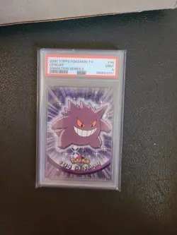 PSA 9 MINT 2000 Topps Pokemon TV Gengar Animation Series 2 #94 - Image 2