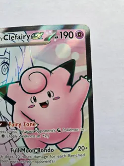 Lillie's Clefairy ex 173/159 Sv09: Journey Together Holo - Image 3