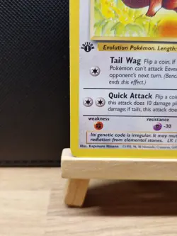 Pokemon TCG 1999 WOTC 1st Edition Jungle Eevee 51/64 - Light Play - Image 5