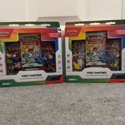 Pokemon TCG - First Partner Illustration Collection Series 1 Sealed x2 - Image 1
