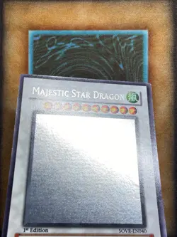 Yugioh Majestic Star Dragon SOVR-EN040 Ghost Rare 1st Ed NM - Image 3