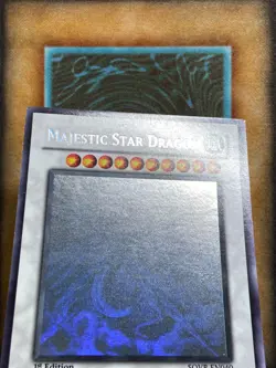 Yugioh Majestic Star Dragon SOVR-EN040 Ghost Rare 1st Ed NM - Image 4