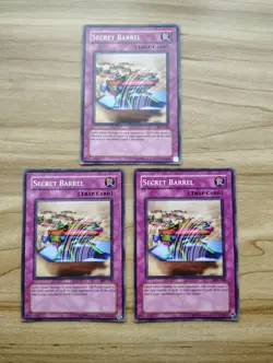 Yu-Gi-Oh! - Secret Barrel 3x - Full Playset Of Cards - MFC-046 - Image 2