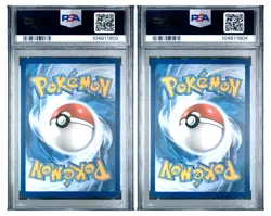 POKEMON CROWN ZENITH GLACEON VSTAR GG40 &LEAFEON VSTAR GG35 PSA 10 - Image 2