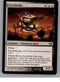 Evershrike 88 Rare Eventide Magic: The Gathering Near Mint - Image 1
