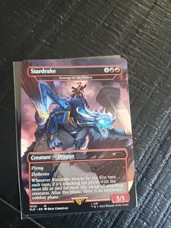Stardrake - Scourge of the Throne (Borderless) Secret Lair Drop Regular - Image 1