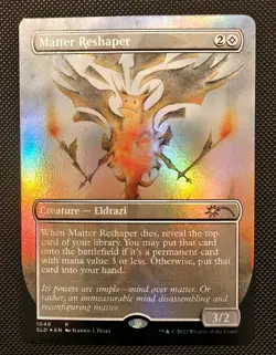 MTG Magic the Gathering SLD Secret Lair Borderless #1048 Matter Reshaper Foil - Image 1
