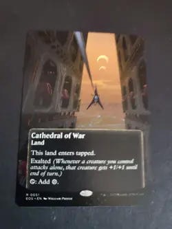 MTG - Cathedral of War (#051) (Borderless) - Stellar Sights (NM) EoE - Image 1