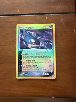 Nintendo Team Aqua's Kyogre 3/95 EX Team Magma vs Aqua Reverse Holo 2004 - Image 1