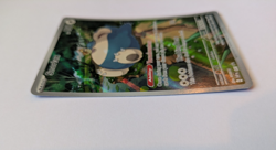 Pokemon Scarlet & Violet 151 Snorlax SVP 051 Illustration Rare ETB Promo Holo - Image 3