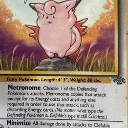 Pokemon TCG Clefable 17/64 Jungle - Image 3