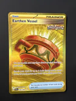 ❗ Earthen Vessel 096/064 Sv: Shrouded Fable Holo Pokemon Play TCG 🔥📈❗ - Image 1
