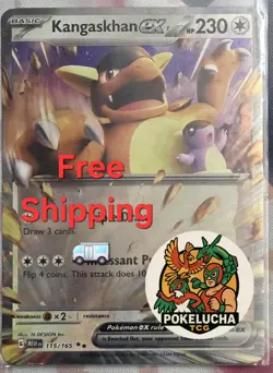 Pokemon TCG SV: Scarlet & Violet 151 Kangaskhan EX 115/165 Ultra Rare Holo - Image 1