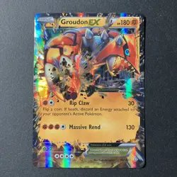 Groudon EX 85/160 - XY Primal Clash - Ultra Rare Holo - VLP Condition - Image 2