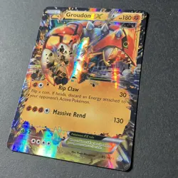 Groudon EX 85/160 - XY Primal Clash - Ultra Rare Holo - VLP Condition - Image 5
