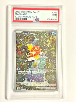 Pokemon TCG PSA 9 MAGIKARP 203/193 Evoluzioni a Paldea - 2023 ITALIANO - Image 1
