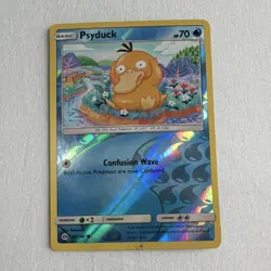 Nintendo Psyduck Base Set 28/149 Reverse Holo Common 70HP English 2017 - Image 1