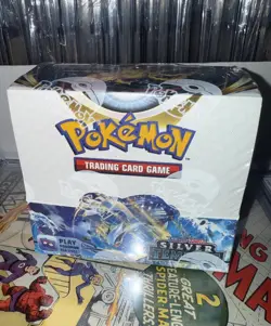 Pokemon TCG Sword & Shield Silver Tempest Booster Box 36 Packs Factory Sealed - Image 1