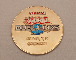 Konami Yu-Gi-Oh! Duel Links | Duel links ZEXAL Coin PRIZE | Rare 4 Collectors - Image 1