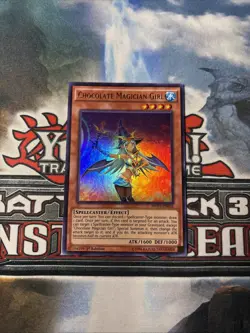 Yu-Gi-Oh! Chocolate Magician Girl Secret Rare Holo MVP1-EN052 1st Ed C15 4 - Image 1