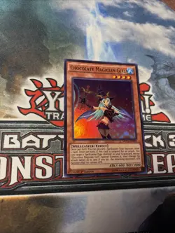 Yu-Gi-Oh! Chocolate Magician Girl Secret Rare Holo MVP1-EN052 1st Ed C15 4 - Image 2
