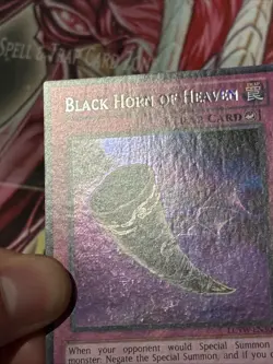 Black Horn of Heaven LCYW-EN300 Secret Rare - Image 2