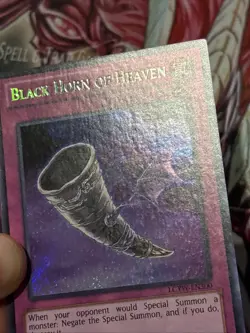 Black Horn of Heaven LCYW-EN300 Secret Rare - Image 3