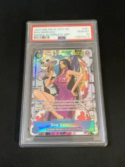ONE PIECE TCG PSA 10 BOA HANCOCK OP07-051 SR - 2024 ENG ENGLISH MANGA - Image 2