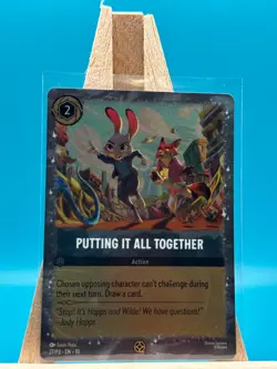 Lorcana Promo: Putting It All Together #27 Disney Zootopia 2 Hopps & Wilde - Image 1