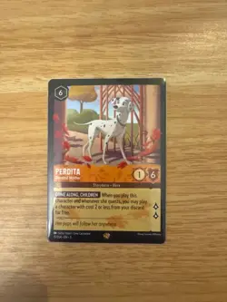 Disney Lorcana Into the Inkland Perdita Devoted Mother non foil Legendary 15/204 - Image 1