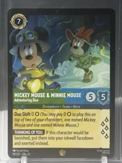 Mickey Mouse & Minnie Mouse Adventuring Duo (4) Lorcana Attack of the Vine! - Image 2