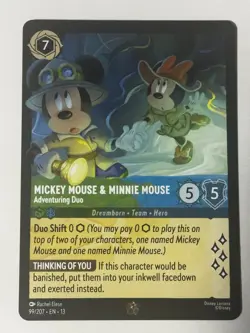 Mickey Mouse & Minnie Mouse Adventuring Duo (4) Lorcana Attack of the Vine! - Image 3