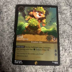 Disney Lorcana: wilds Unknown ~ Dale - Ready for His Shot Legendary FOIL 22/204 - Image 1