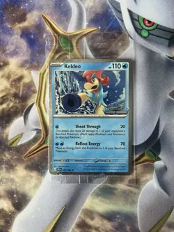 2026 Pokemon Chaos Rising Keldeo Stamped Promo Card 019/086 Brand New Sealed - Image 1