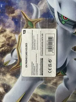 2026 Pokemon Chaos Rising Keldeo Stamped Promo Card 019/086 Brand New Sealed - Image 2