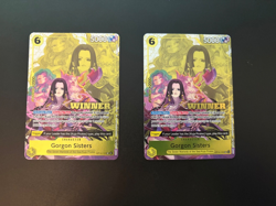 2X OPTCG Gorgon Sisters English Winner Card - Image 1