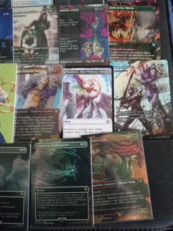 Magic The Gathering Final Fantasy Card Lot Gold Stamp Brilliant Wings - Image 3